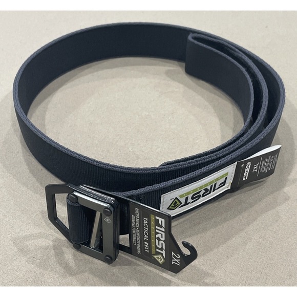 First Tactical Other - NWT First Tactical‎ Duty Belt 1.75" Black Riveted Buckle Men's 2XL